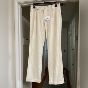 Isalis Marni Woven Trouser in Milk